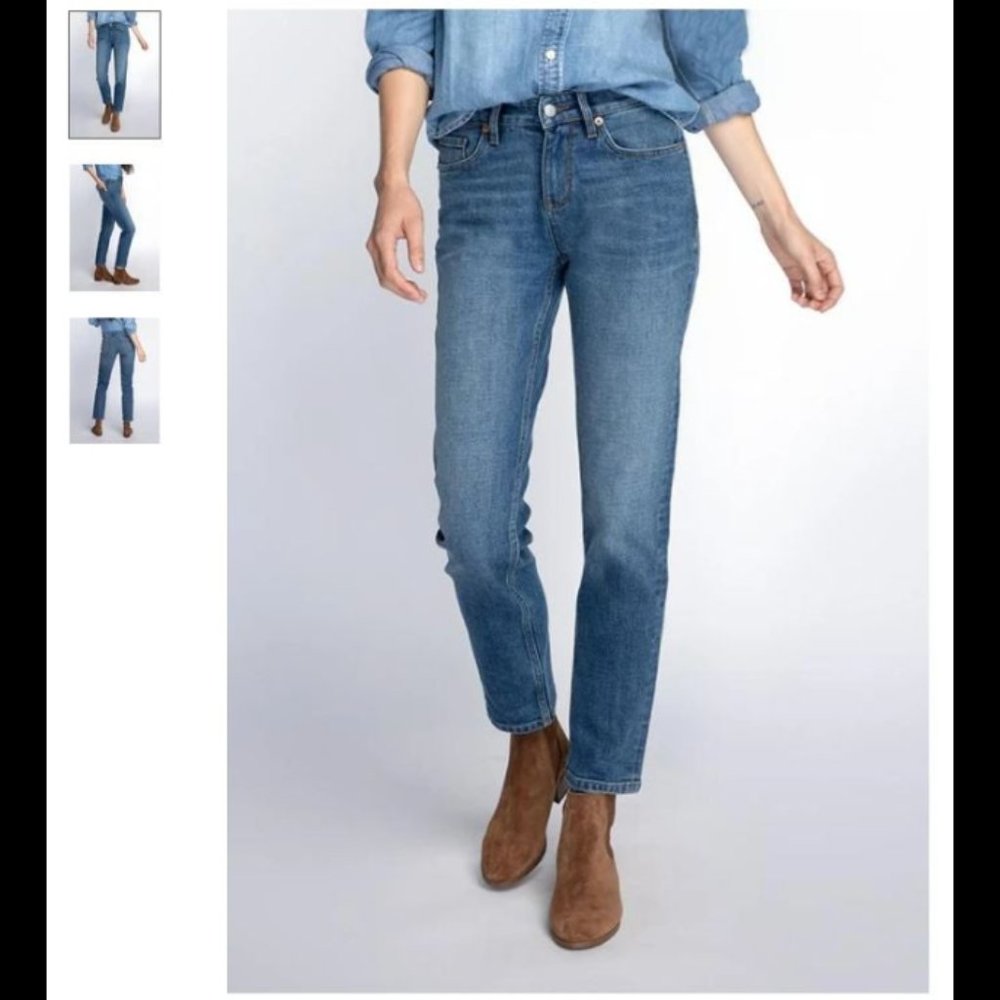 Duer jeans mid rise straight